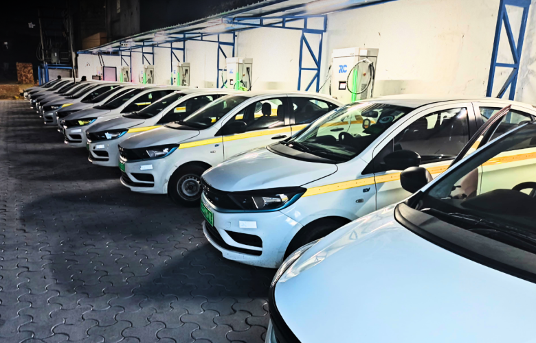 Fleet EV charging station